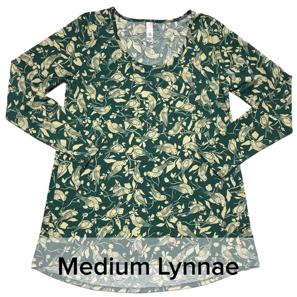 NWT LuLaRoe Lynnae Long Sleeve Top size medium - Picture 1 of 1